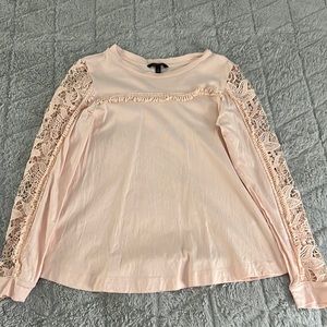 EUC Banana Republic Lace and Fringe Top, size S
